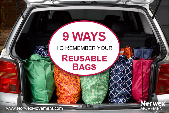 9 Ways to Remember Your Reusable Bags