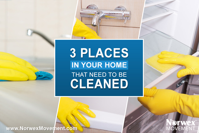 3 Places in Your Home That Need to Be Cleaned