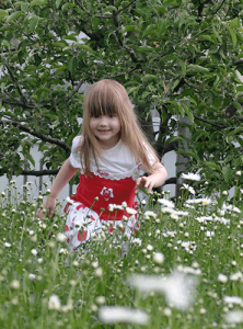 girl running