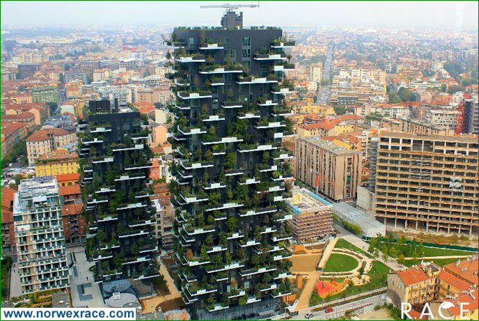 Amazing Eco-Friendly Buildings: Bosco Verticale (The Vertical Forest)