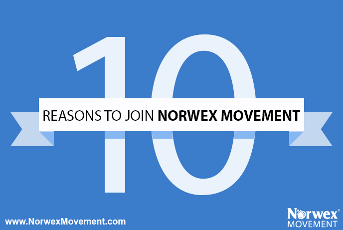 Top Ten Reasons to Join the Norwex Movement
