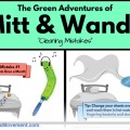 The Green Adventures of Mitt & Wanda: Cleaning Mistakes