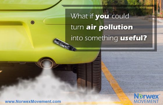 What If You Could Turn Air Pollution into Something Useful?