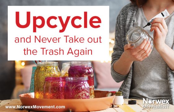 Upcycle and Never Take out the Trash Again
