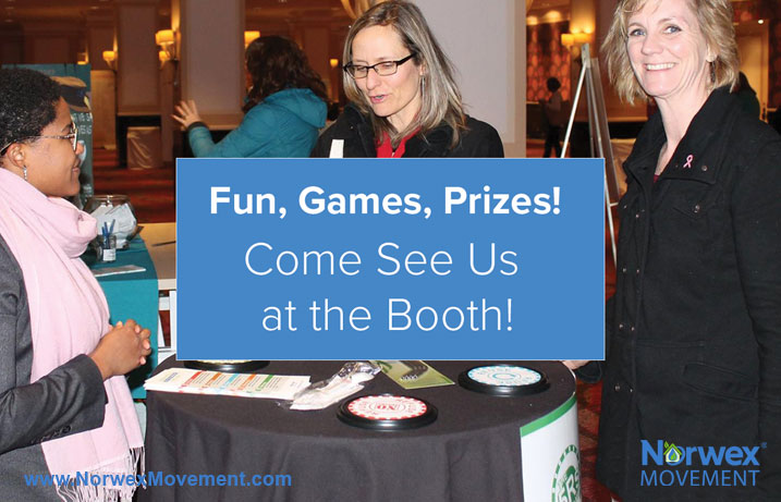 Fun, Games, Prizes! Come See Us at the Booth!