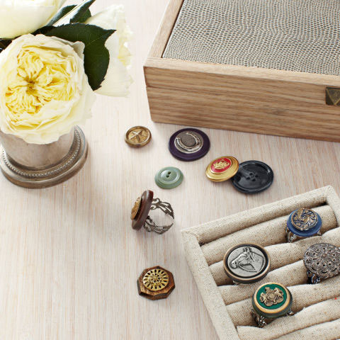 Button Ring Holder