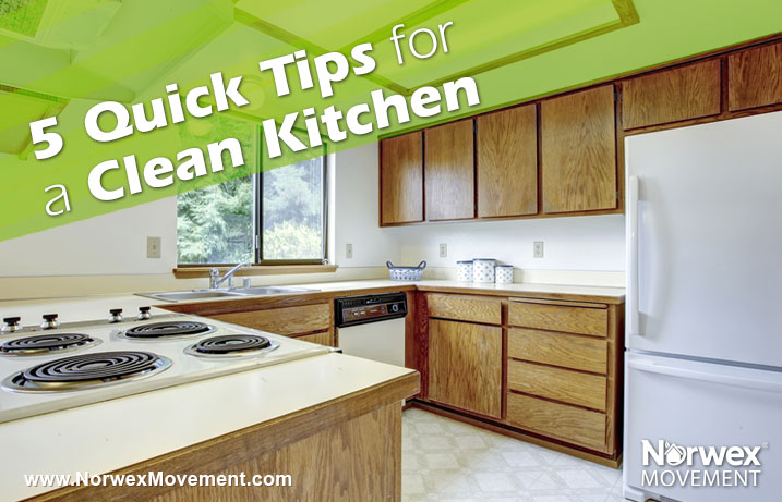 5 Quick Tips for a Clean Kitchen