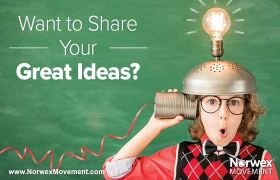 Want to Share Your Great Ideas?