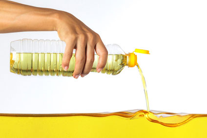 Cooking Oil pouring