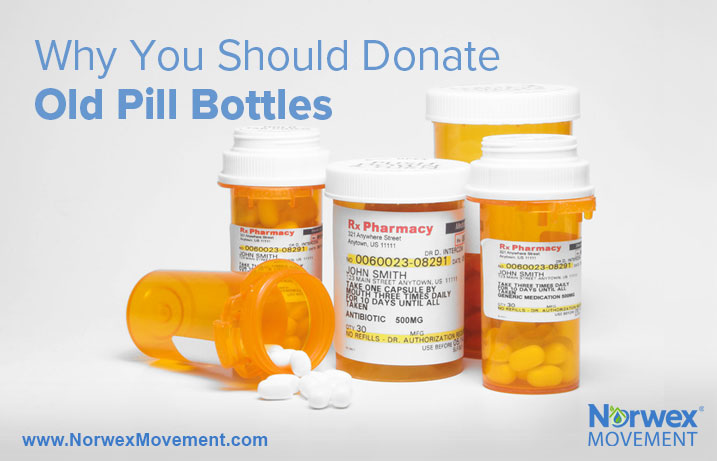 Why You Should Donate Old Pill Bottles