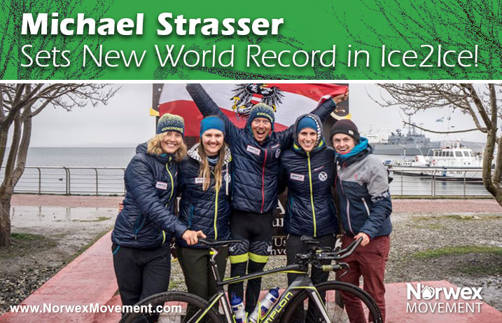 Michael Strasser Sets New World Record in Ice2Ice!