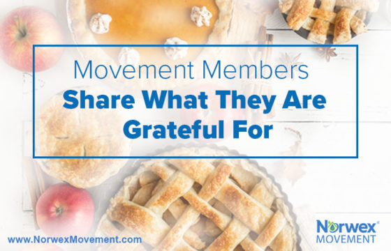 Movement Members Share What They Are Grateful For