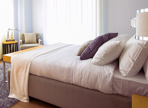 Bed, Pillow, Sheets