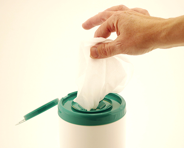 Disinfectant wipes