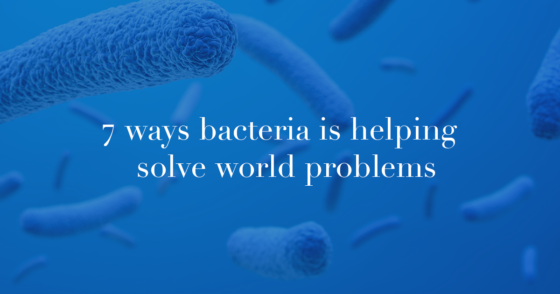7 ways bacteria is helping solve world problems
