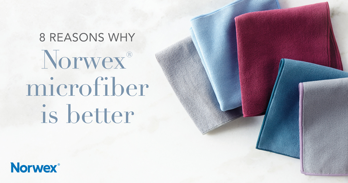 8 Reasons Why Norwex Microfiber Is Better
