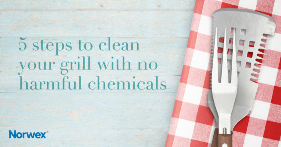 5 steps to clean your grill with no harmful chemicals