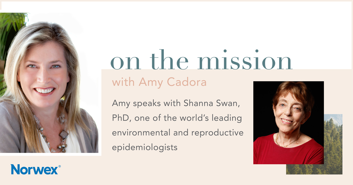 Amy Cadora with Dr. Shanna Swan